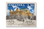125th anniversary of Croatian National Theatre grand opening commemorated with special stamp