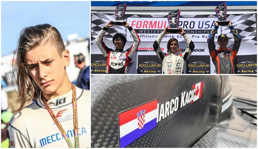 Talented Croatian-Canadian  racing driver Marco Kacic moves to USA after signing exciting deal 