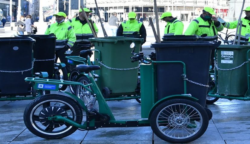 Zagreb’s street cleaners get 30 new electric tricycles