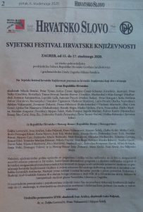 World Festival of Croatian Literature