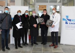 Croatian American Professionals donate medical equipment to earthquake-damaged hospitals in Zagreb