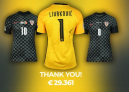 Croatia’s worn match shirts raise almost €30k in online auction, Modrić and Kovačić most expensive