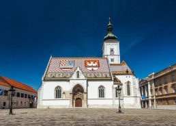 St Mark’s Square in Zagreb designated a guarded area