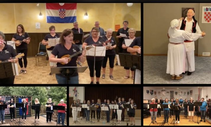 VIDEO: US and Canadian Croatian tamburitza orchestras come together for virtual performance