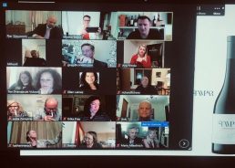 Wine tasting celebrating virtual Martinje streamed from Croatian Embassy in DC