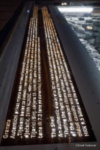 Vukovar gets new Homeland War memorial - shell embedded in footpath