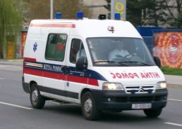 Tents outside Varazdin hospital start receiving first patients