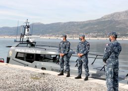 Croatian Navy receives two high-speed VHB M-46 boats to monitor fishing