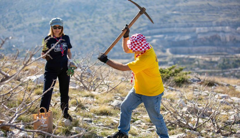 VIDEO: Split scouts celebrate 100th birthday with tree planting in Dalmatia