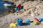 Five tonnes of marine debris collected on Croatian coast