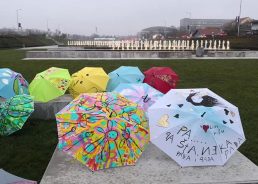Lions Club Zrinjevac present  Umbrellas of Unity & Kindness campaign