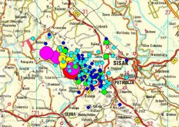 Shakes continue overnight in Petrinja, strongest 3.9 magnitude