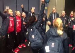 VIDEO: Big celebrations as Croatia beats world champs at women’s Handball EURO