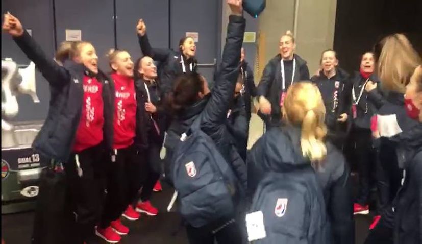 VIDEO: Big celebrations as Croatia beats world champs at women’s Handball EURO