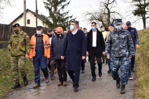 Croatia president visit earthquake site