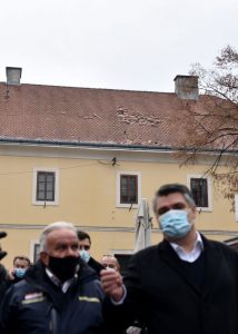 PM, Parliament Speaker, President tour Petrinja after earthquakes