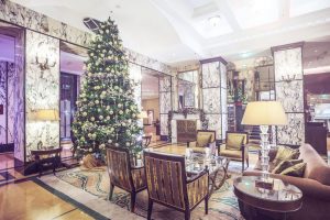 Zagreb’s Esplanade Hotel gets into Christmas spirit with decorations and light display