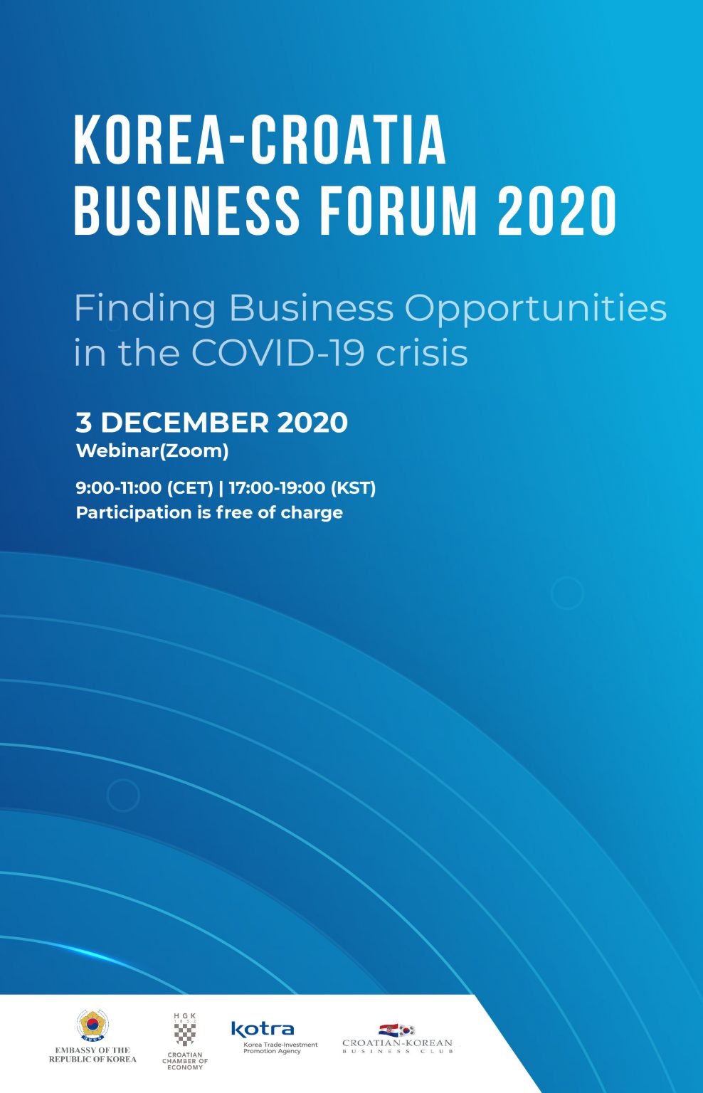 8th KoreaCroatia Business Forum to open on 3 Dec online Croatia Week
