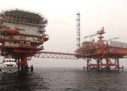 INA gas platform goes missing in the northern Adriatic