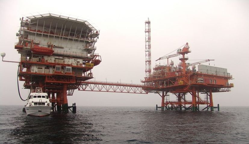 INA's gas platform disappeared in the Adriatic