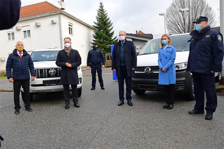 Germany donates vehicles for Croatian border police worth €835K
