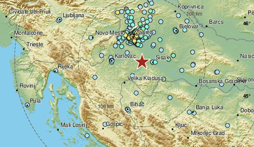 Strong quake rocks Zagreb