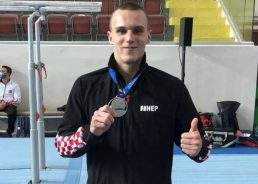 Croatia’s Filip Ude, Tin Srbic and Aurel Benovic win silver medals at European gymnastics championships