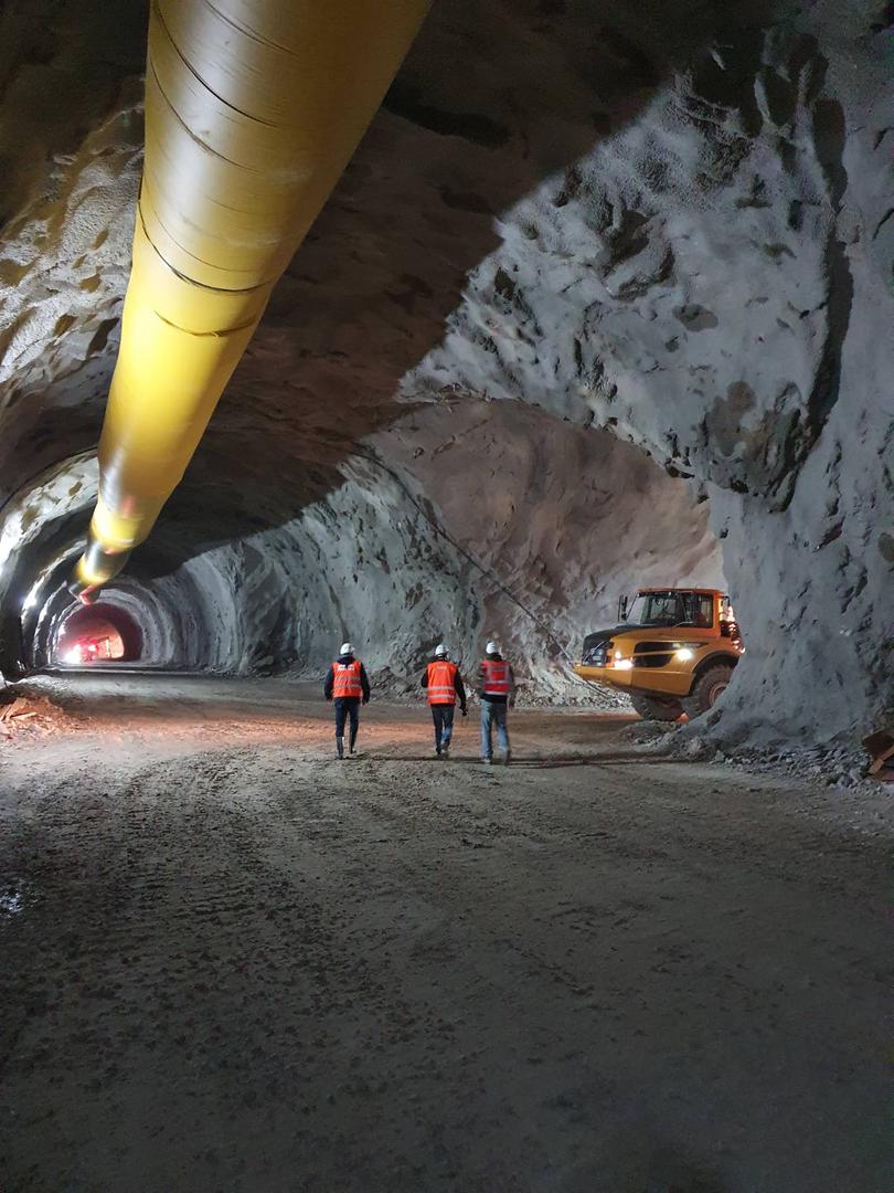 Peljesac Bridge getting closer: Breakthrough of longest tunnel completed 74 days ahead of time