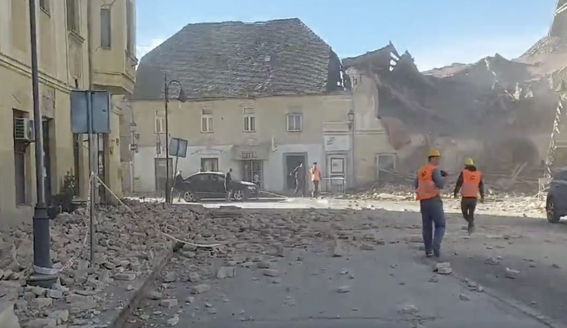 EU stands with Croatia after powerful earthquake
