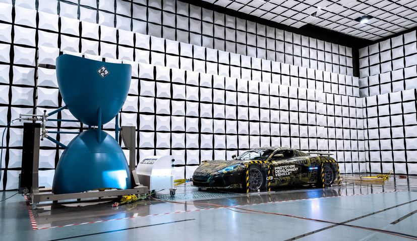 VIDEO: Rimac C_Two put through its paces with ElectroMagnetic Compatibility testing 