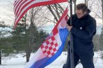 UFC champ Stipe Miocic displays his Croatian pride to 1.3 million fans