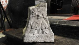 Stone from the antiquity period found in a church in Rijeka
