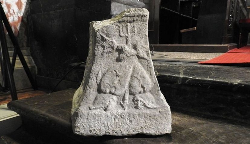 PHOTO: Stone from antiquity period found in a church in Rijeka