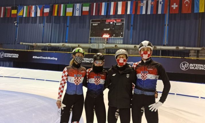 Croatian team taking on best European speed skaters at champs in Poland