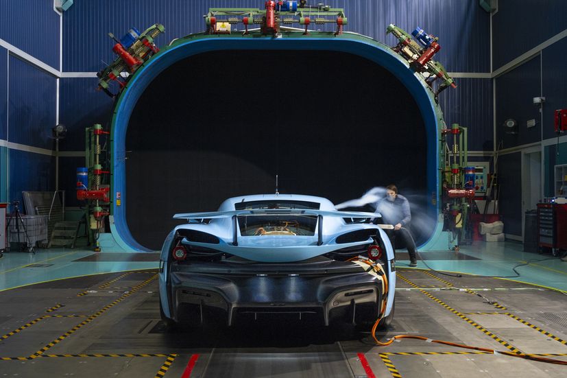 Rimac puts C_Two hypercar through aerodynamic testing ahead of delivery