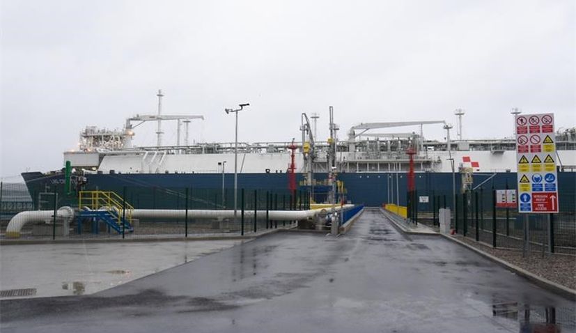 Floating LNG terminal in Omišalj on Krk inaugurated