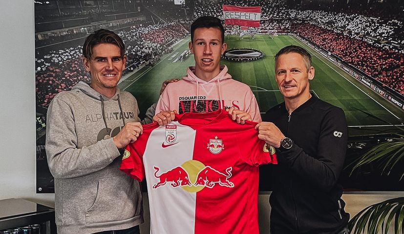 Talented 16-year-old Croatian Rocco Žiković signs for Red Bull Salzburg  
