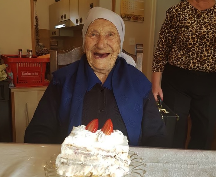 One of Croatia’s oldest turns 105 and shares her secrets