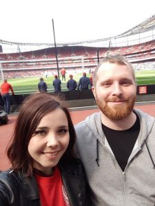 Meet one of Arsenal’s biggest fans in Croatia and her Man U-loving husband
