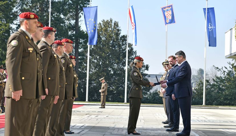 PHOTOS: 27th anniversary of Croatia’s Honorary Protection Battalion marked