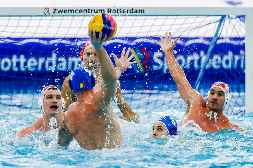 Croatia water polo record victory against Romania