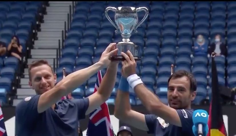 Australian Open: Croatia’s Ivan Dodig wins doubles title with Filip Polasek