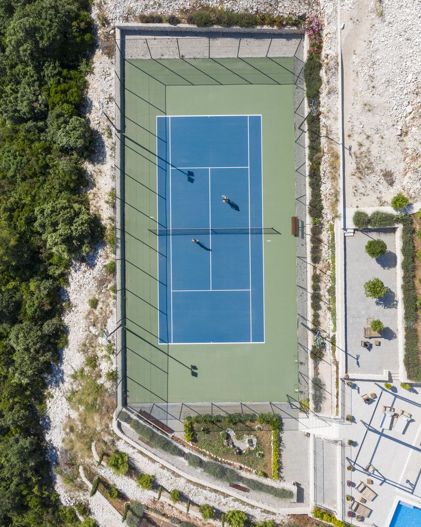 Croatia in the top 9 tennis courts you must play before