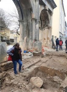 Big archaeological discovery in Pula: 2,000 year-old stone human torso excavated