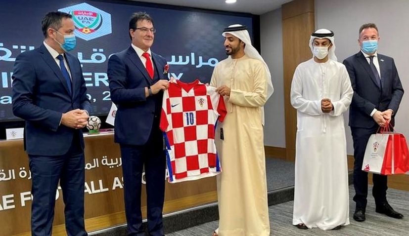 Croatian Football Federation and United Arab Emirates Football Association sign cooperation agreement