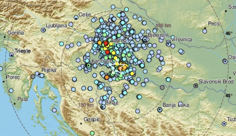 Minor damage reported after today’s 4.2 magnitude earthquake in central Croatia