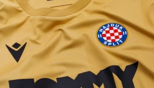 Hajduk Split present new gold kit to mark 110th birthday