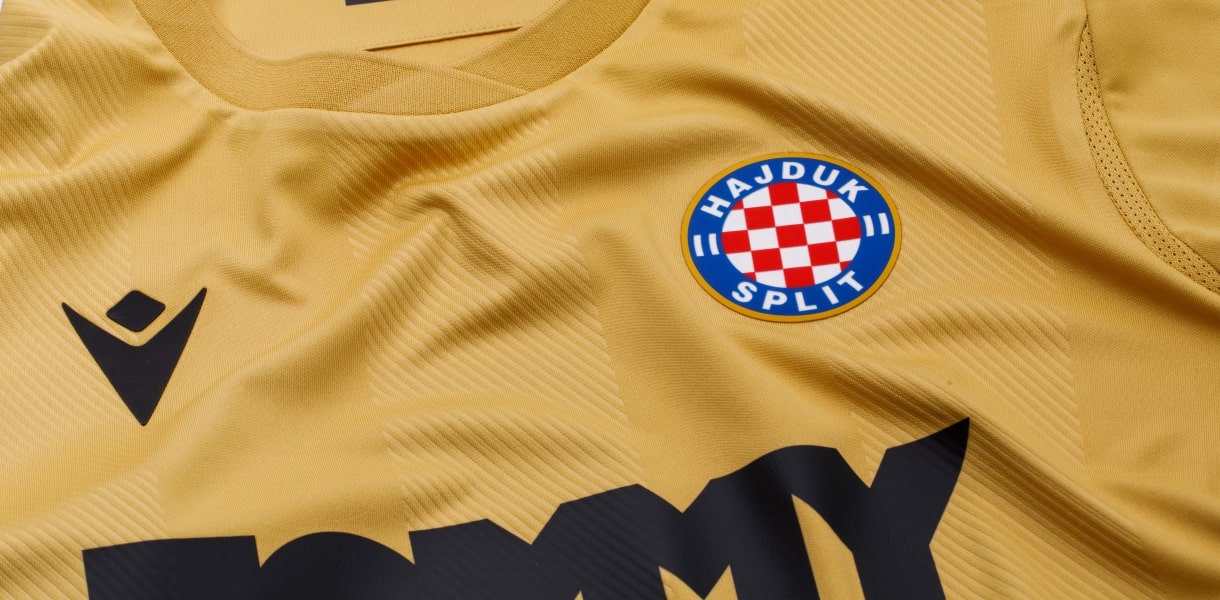  Hajduk Split present new gold kit to mark 110th birthday 