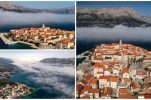 Korčula: Rare weather phenomena creates stunning photo op on Croatian island  