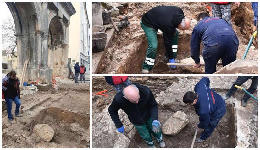 PHOTOS: 2,000 year-old stone male torso excavated in Pula